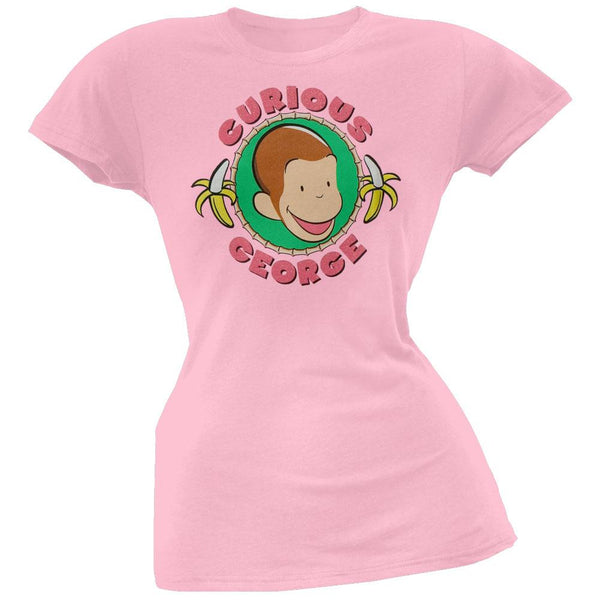 Curious George - Banana Head Juniors T-Shirt