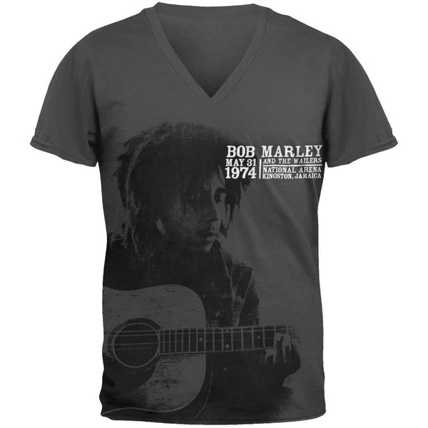 Bob Marley - National Arena 1974 Soft V-Neck T-Shirt