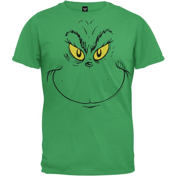 Dr. Seuss - Grinch Face Youth T-Shirt