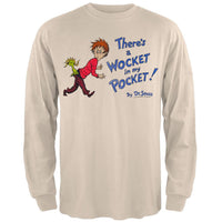 Dr. Seuss - Wocket Cover Distressed Long Sleeve T-Shirt