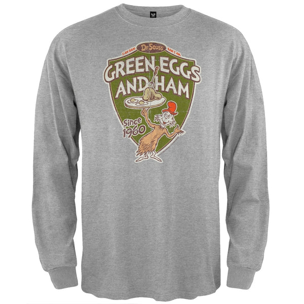 Dr. Seuss - Eggstra Special Grey Long Sleeve T-Shirt