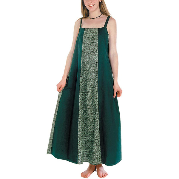 Long Calico Juniors Summer Dress