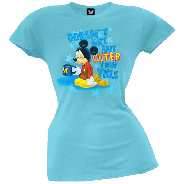 Mickey Mouse - Morning Coffee Juniors T-Shirt