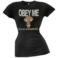 Family Guy - Obey Me Juniors T-Shirt