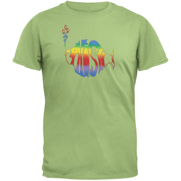 Phish - Rainbow Logo Pistachio T-Shirt