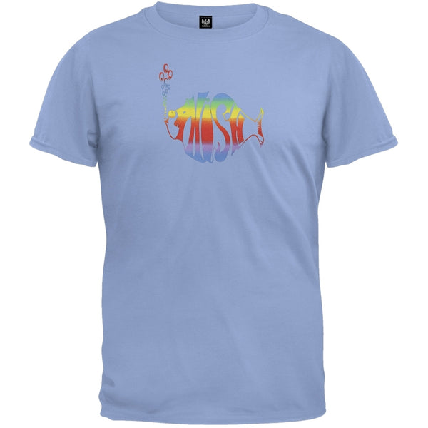 Phish - Rainbow Logo Carolina Blue T-Shirt