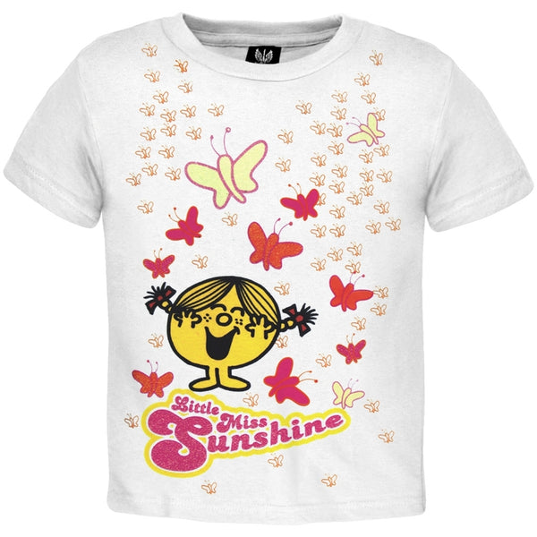 Little Miss - Sunshine & Butterflies Toddler T-Shirt