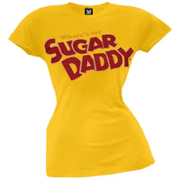 Sugar Daddy - Where's My Daddy Juniors T-Shirt