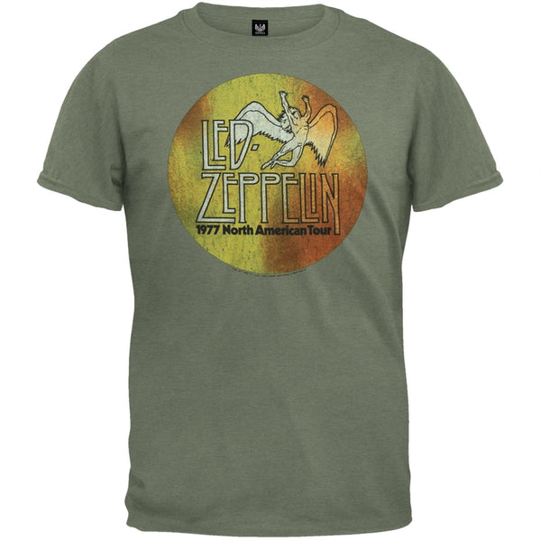 Led Zeppelin - US 77 Logo Soft T-Shirt