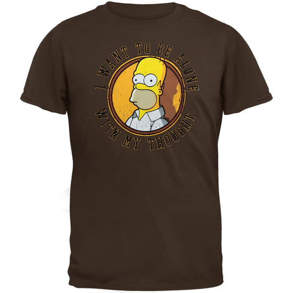 Simpsons - I Want to Be Alone Youth T-Shirt