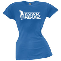 Textual Healing Juniors T-Shirt