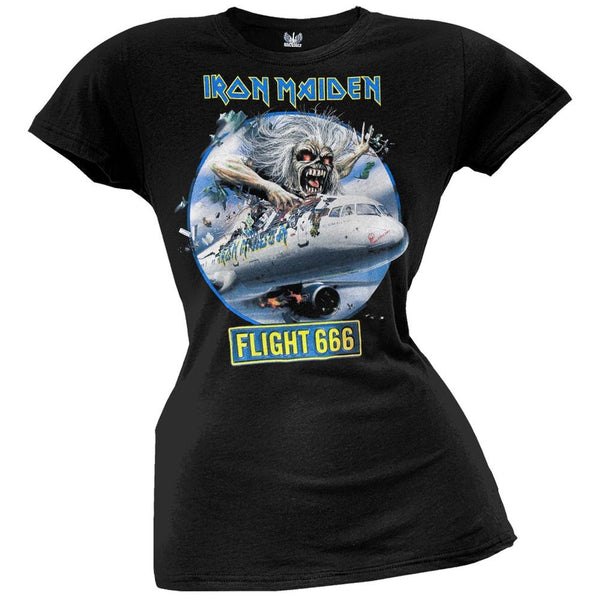 Iron Maiden - Flight 666 Juniors T-Shirt