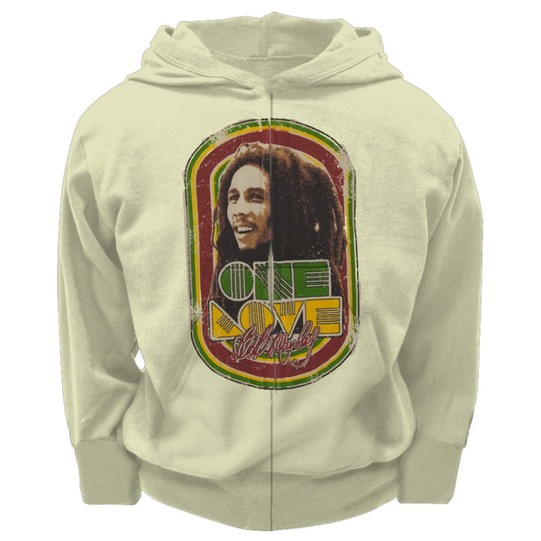 Bob Marley - One Love Toddler Zip Hoodie