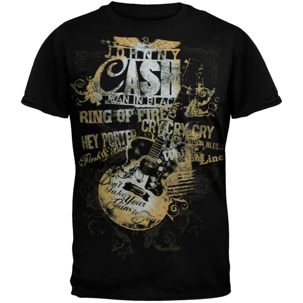 Johnny Cash - Lyrics T-Shirt