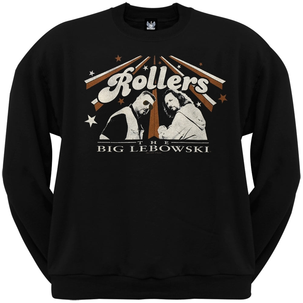 トップス THE BIG LEBOWSKI CREW NECK SWEAT SHIRT The Big Lebowski His Dudeness Adult Crewneck Sweatshirt Navy