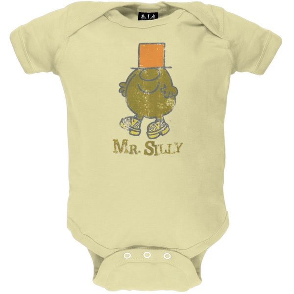 Mr. Silly - Distressed Baby One Piece