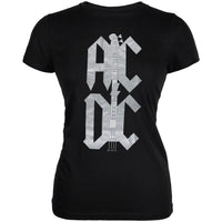 AC/DC - Foil Guitar Arm Juniors T-Shirt