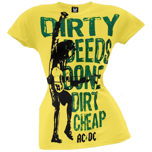 AC/DC - Dirty Deeds Strumming Juniors T-Shirt