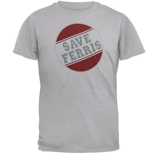 Ferris Bueller's Day Off - Save Ferris Heather Grey T-Shirt