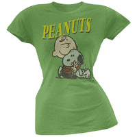 Peanuts - I Heart Peanuts Juniors T-Shirt