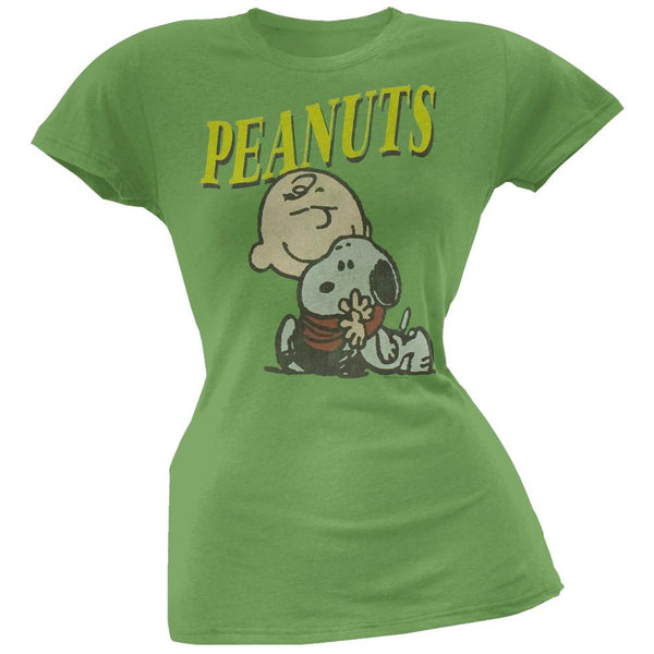 Peanuts - I Heart Peanuts Juniors T-Shirt