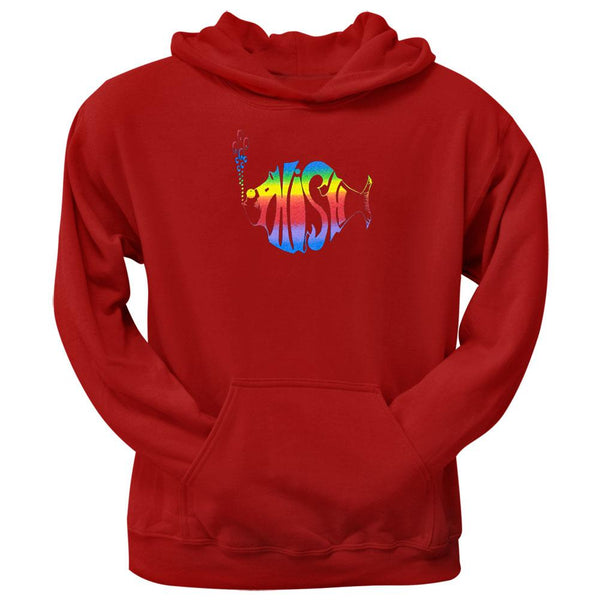 Phish - Rainbow Logo Red Pullover Hoodie