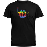 Phish - Rainbow Logo Black T-Shirt