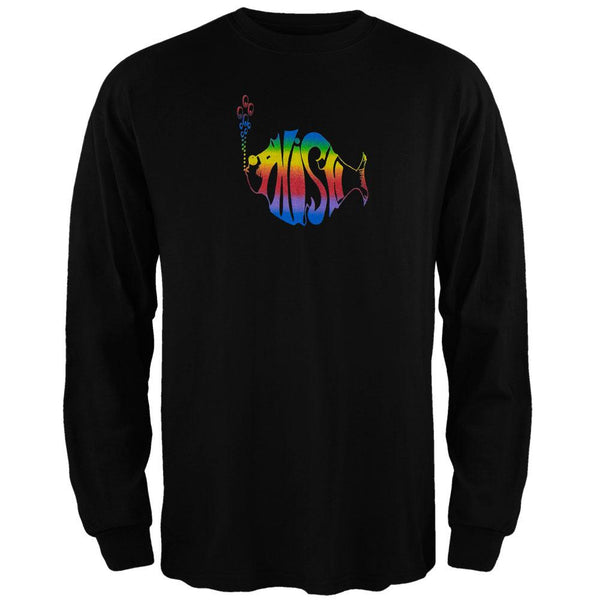 Phish - Rainbow Logo Black Long Sleeve