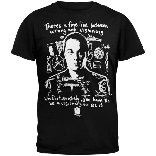 Big Bang Theory - Visionary Black T-Shirt