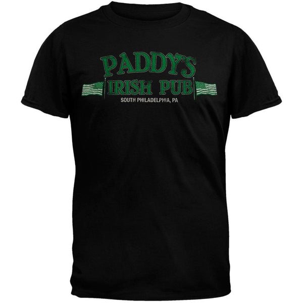 Sunny In Philadelphia - Paddy's Black Soft T-Shirt