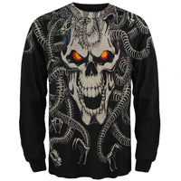 Medusa - Black Long Sleeve T-Shirt