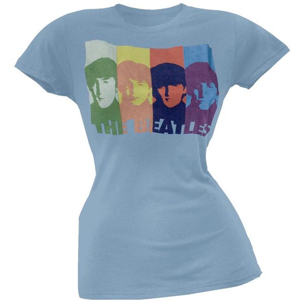 The Beatles - Color Bars Juniors T-Shirt