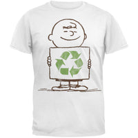 Peanuts - Charlie Recycling Soft Adult T-Shirt