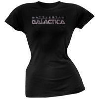 Battlestar Galactica - Logo Juniors T-Shirt