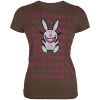 Happy Bunny - I'm Blaming You Juniors T-Shirt
