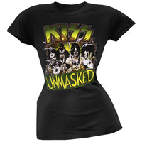 Kiss - Unmasked Juniors T-Shirt