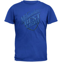 Milwaukee's Best Light - Distressed Flock Soft T-Shirt
