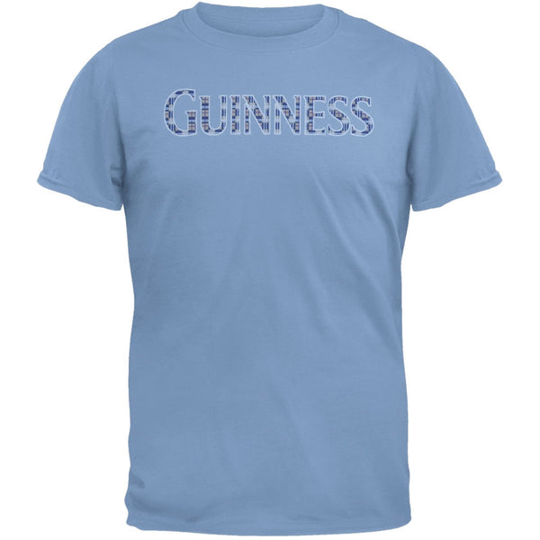 Guinness - Blue Plaid Logo T-Shirt