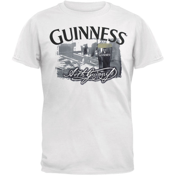 Guinness - Black & White T-Shirt