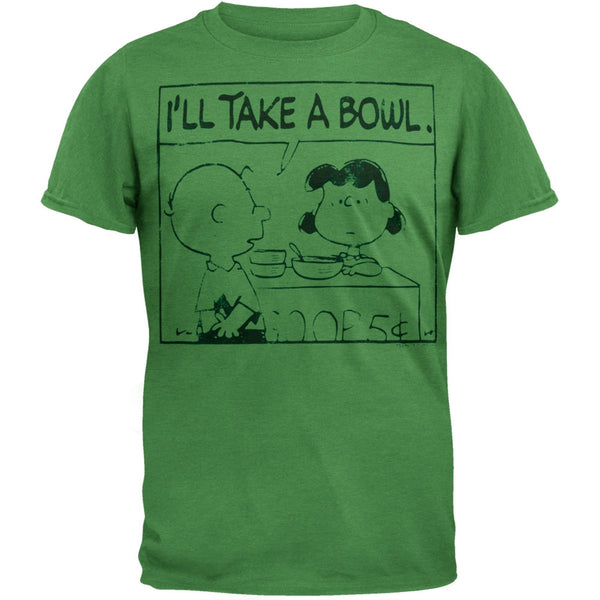 Peanuts - I'll Take A Bowl Soft T-Shirt