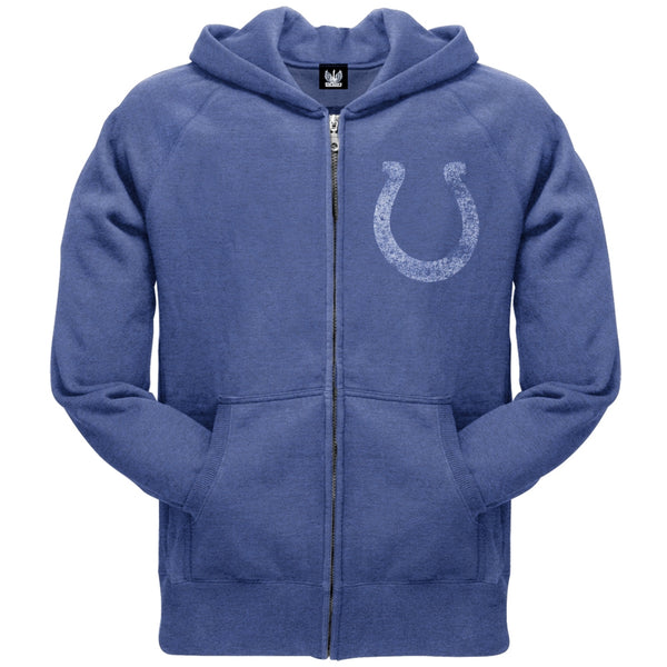 Indianapolis Colts - Vintage Logo Overdye Zip Hoodie