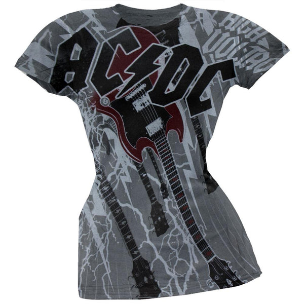 AC/DC - High Voltage All-Over Juniors T-Shirt