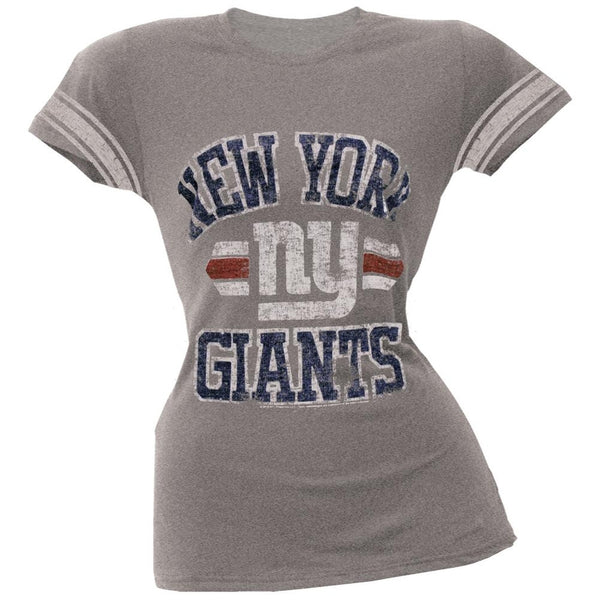 New York Giants - Vintage Logo Juniors Varsity T-Shirt