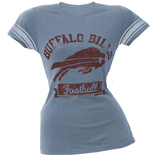 Buffalo Bills - Vintage Logo Juniors Varsity T-Shirt