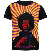 Jimi Hendrix - Swirl Poster Subway T-Shirt