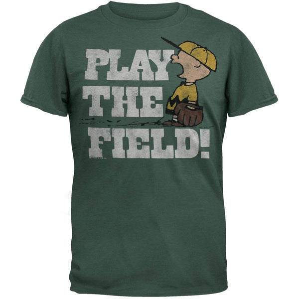 Peanuts - Play The Field Soft T-Shirt