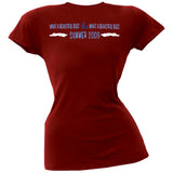 Little Hippie - Beautiful Buzz Maroon Juniors T-Shirt