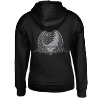 Grateful Dead - Black & White Calaveras Black Youth Zip Hoodie