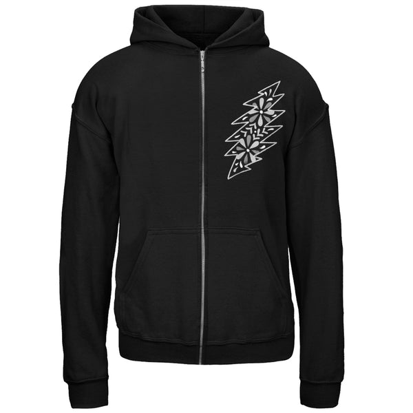 Grateful Dead - Black & White Calaveras Black Youth Zip Hoodie