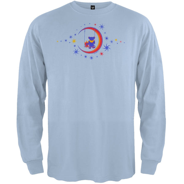 Grateful Dead - Moon Swing Light Blue Youth Long Sleeve T-Shirt